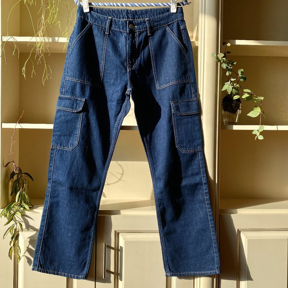 Men’s or Women’s Relaxed Sustainable Denim Cargo 32x30